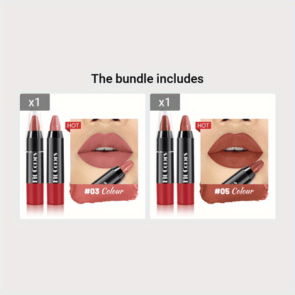 Matte Lipstick Crayon Collection - LIPOXI