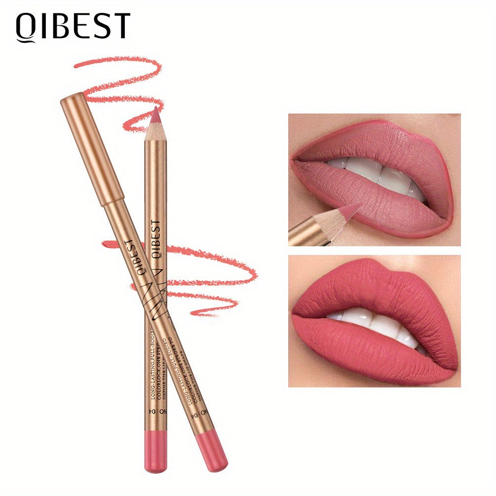 Matte Masterpiece: 12-Color Smudge-Proof Lip Liner Set - LIPOXI