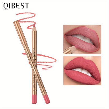 Matte Masterpiece: 12-Color Smudge-Proof Lip Liner Set - LIPOXI