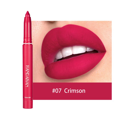 Matte Nude Lipstick Lip Liner 2 in 1 Waterproof Makeup - LIPOXI