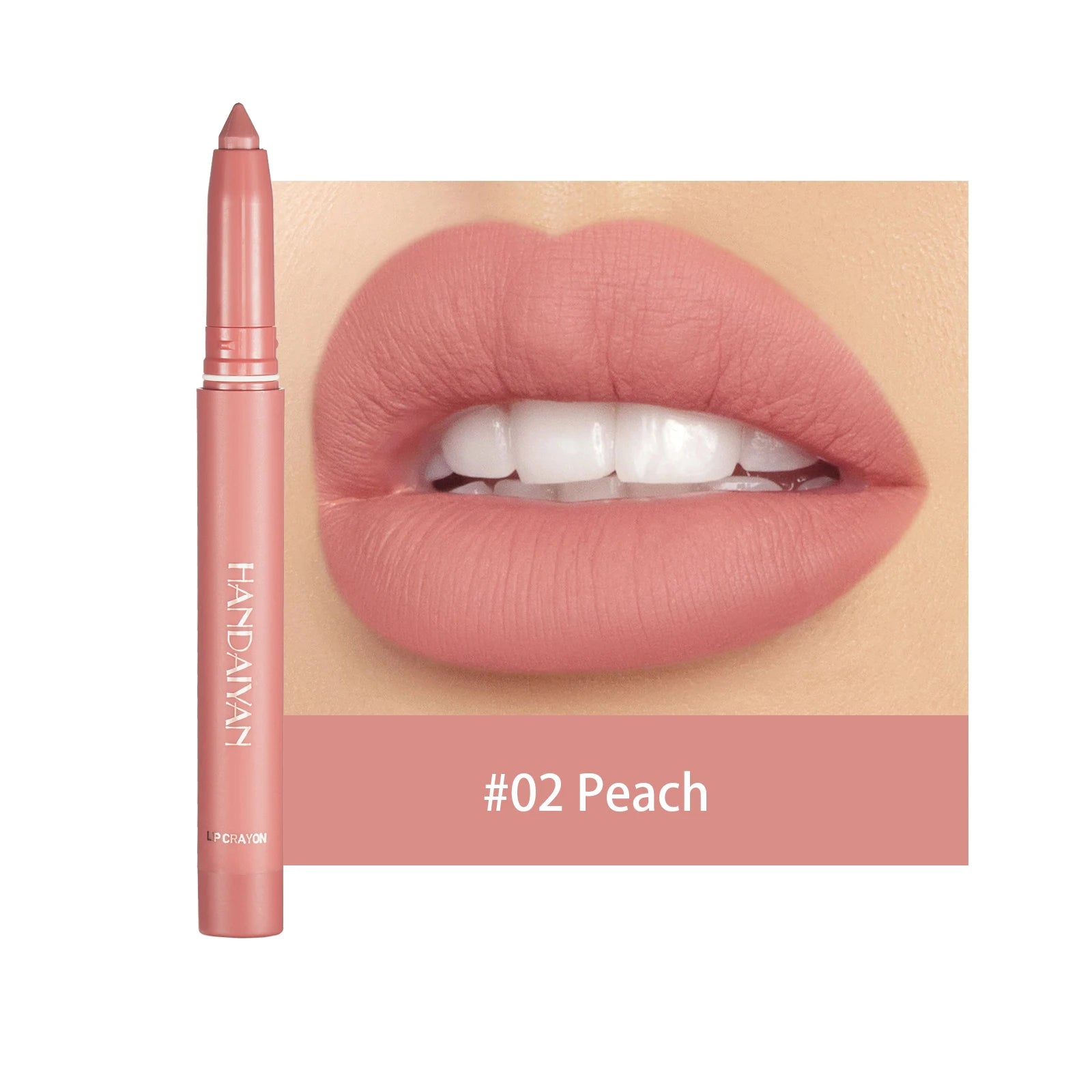 Matte Nude Lipstick Lip Liner 2 in 1 Waterproof Makeup - LIPOXI