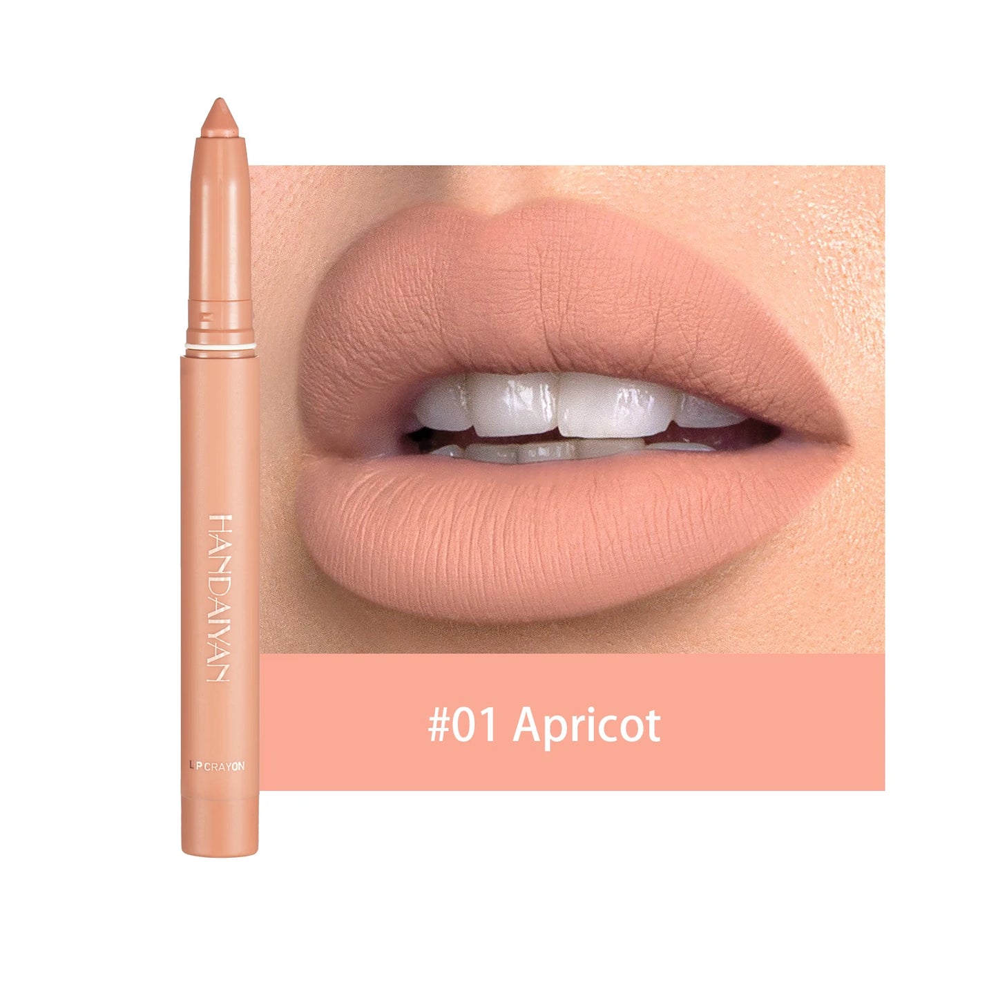 Matte Nude Lipstick Lip Liner 2 in 1 Waterproof Makeup - LIPOXI