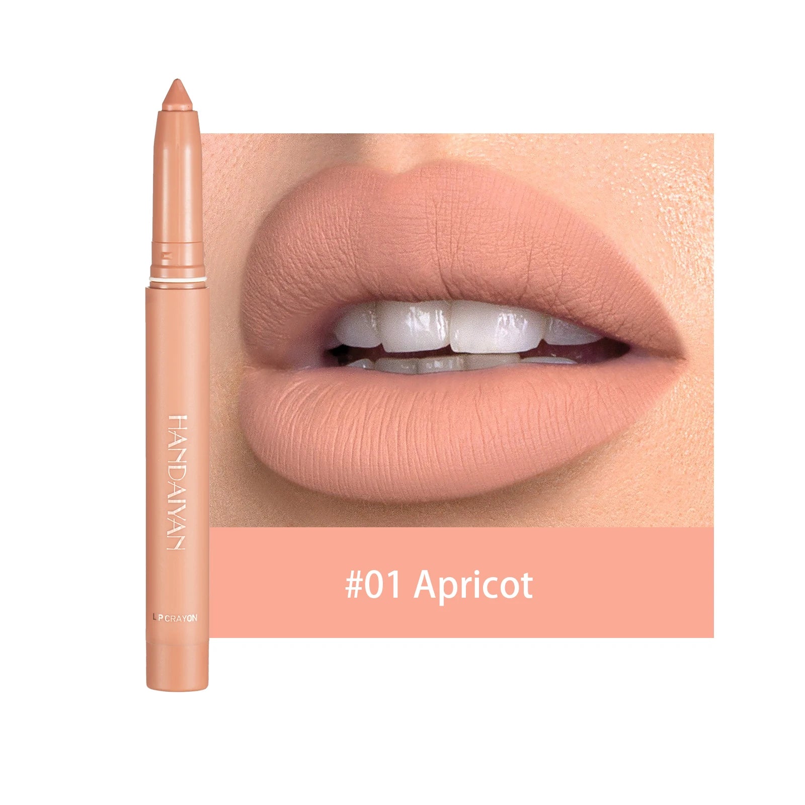 Matte Nude Lipstick Lip Liner 2 in 1 Waterproof Makeup - LIPOXI