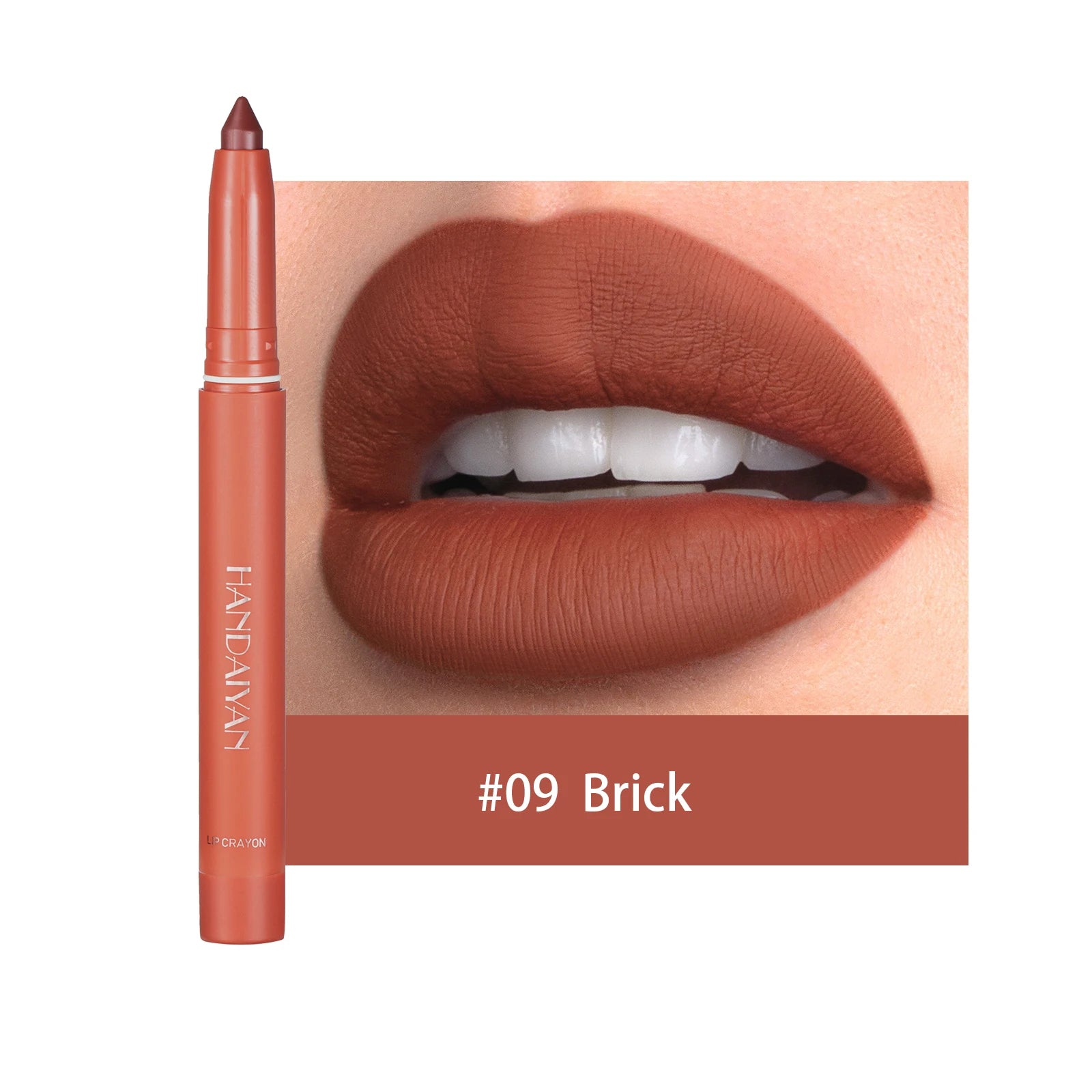 Matte Nude Lipstick Lip Liner 2 in 1 Waterproof Makeup - LIPOXI