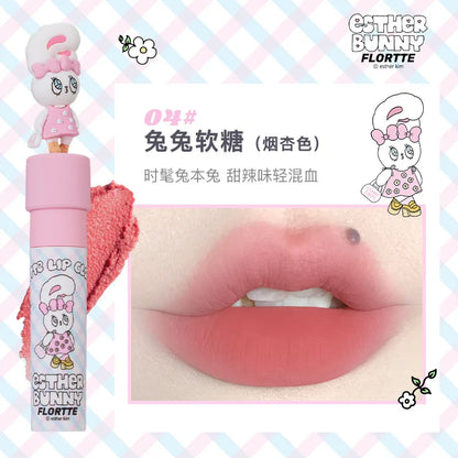 New FLORTTE Milk Cake Lip Cream Matte Velvet Longlasting Gloss - LIPOXI