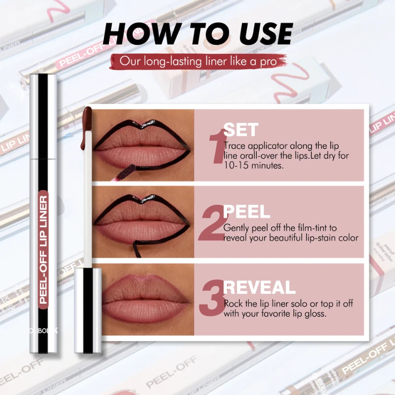Peel Off Lip Liner - LIPOXI