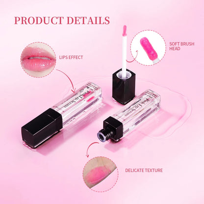 Pink Lip Serum Lotion Moisturizes And Plump Lips - LIPOXI