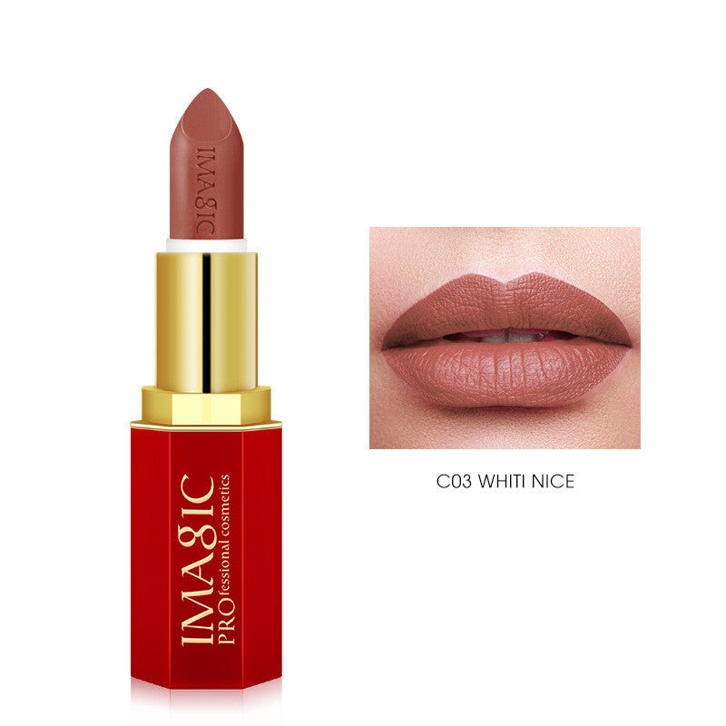 Red Tube Lipstick Series Matte Lip Balm - LIPOXI