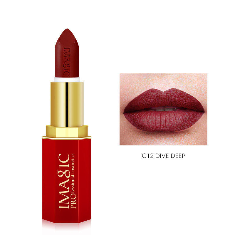 Red Tube Lipstick Series Matte Lip Balm - LIPOXI