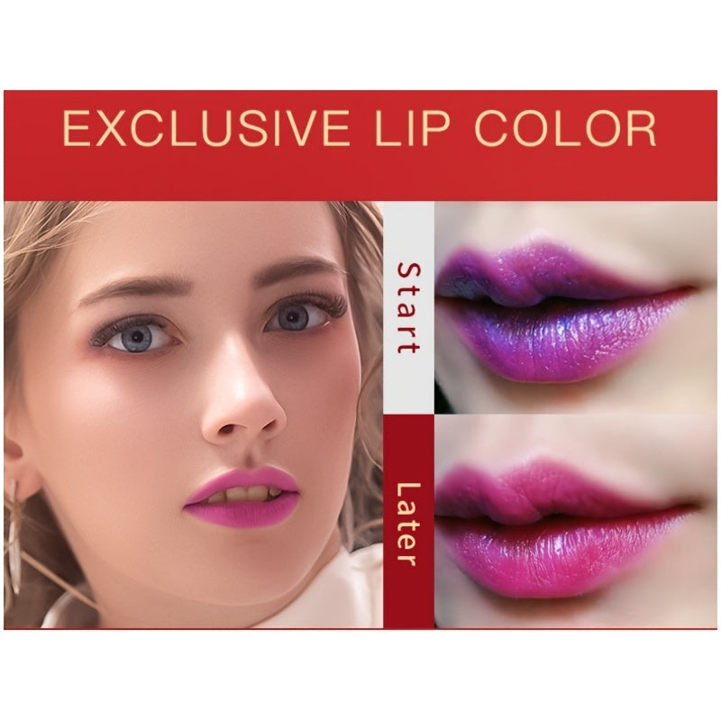 Rose Blue Color Changing Lipstick - LIPOXI
