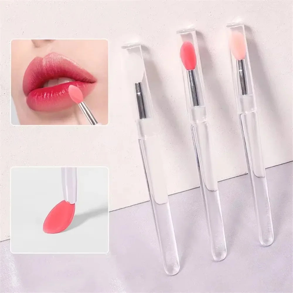 Silicone Lip Brush with Cover - LIPOXI