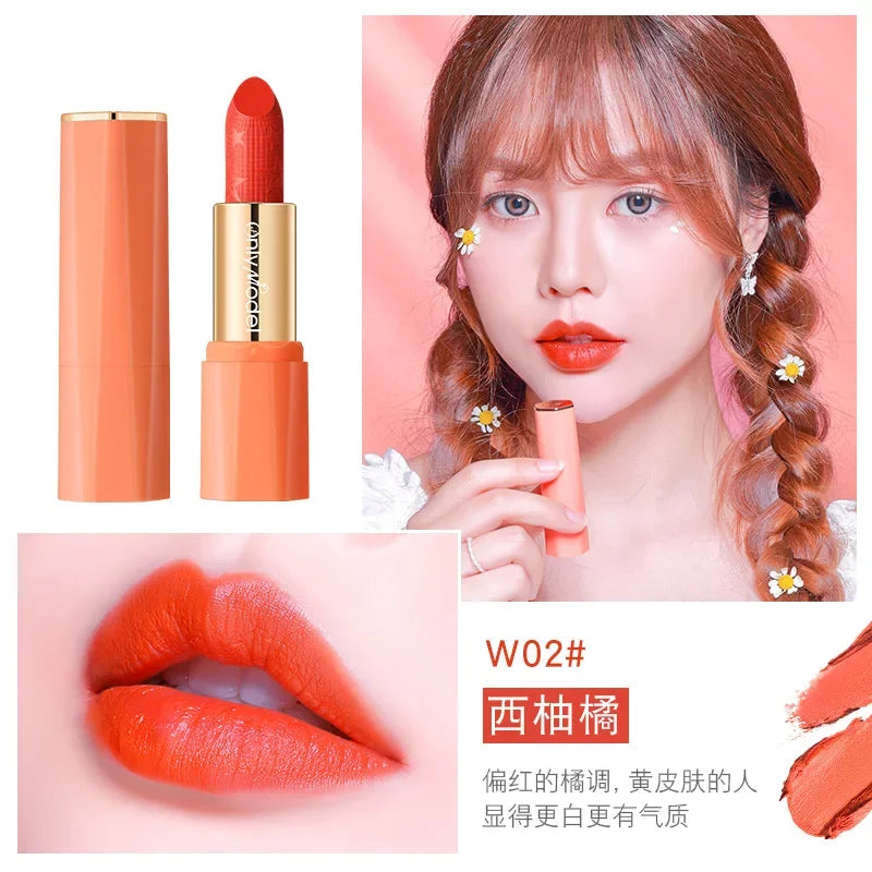 Orange Velvet Matte Lipstick - LIPOXI