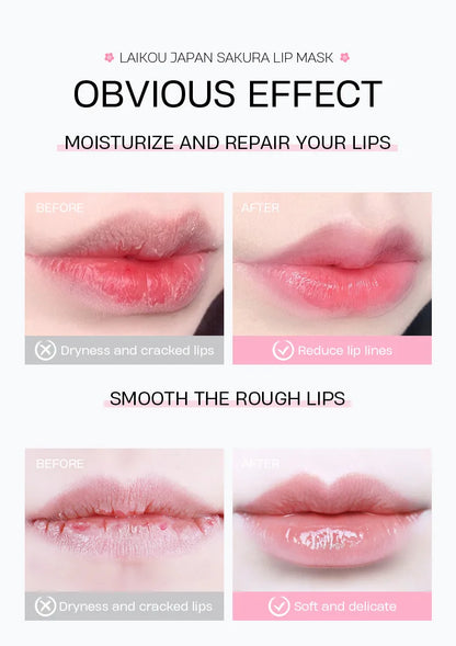 Sakura Bliss Lip Serum Mask - LIPOXI