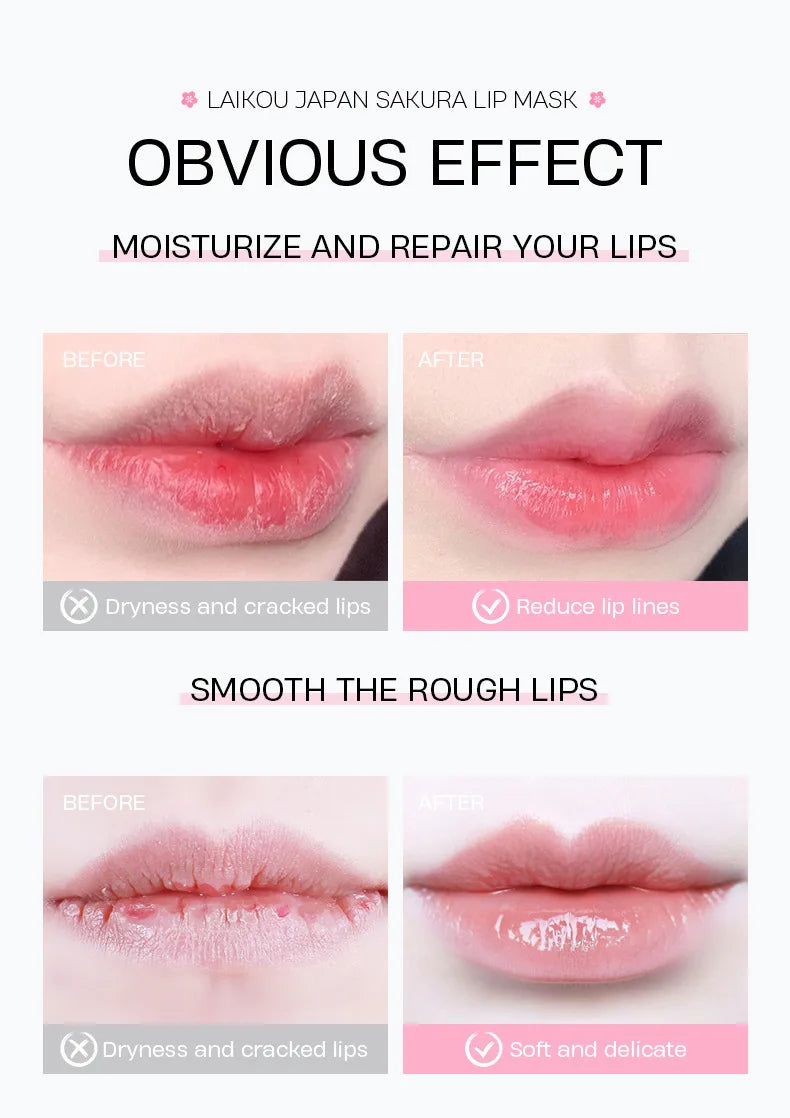 Sakura Bliss Lip Mask - LIPOXI