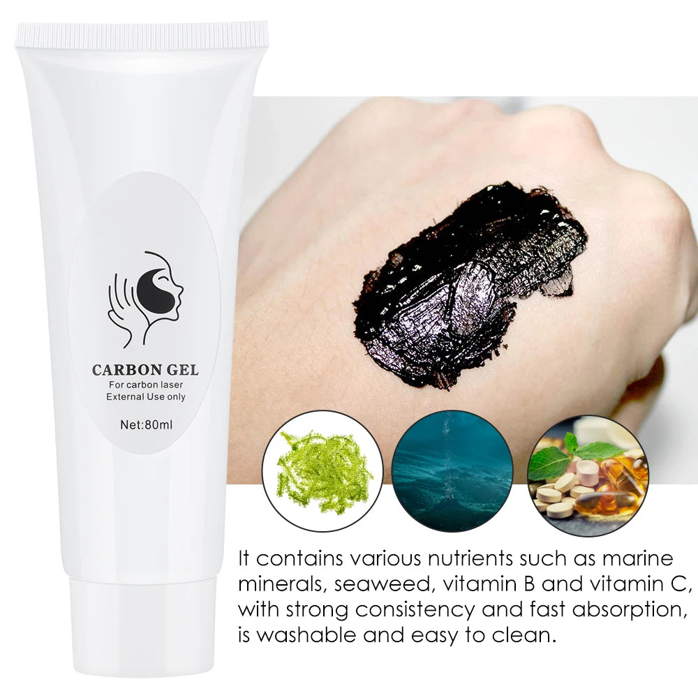 Revitalizing Black Carbon Gel Mask - LIPOXI