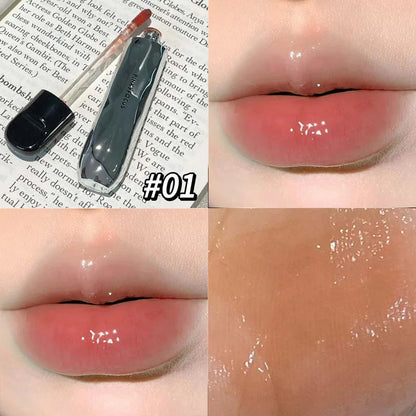 PinkyFocus Mirror Lip Stain Korean Makeup Pure Desire Moisturizing - LIPOXI