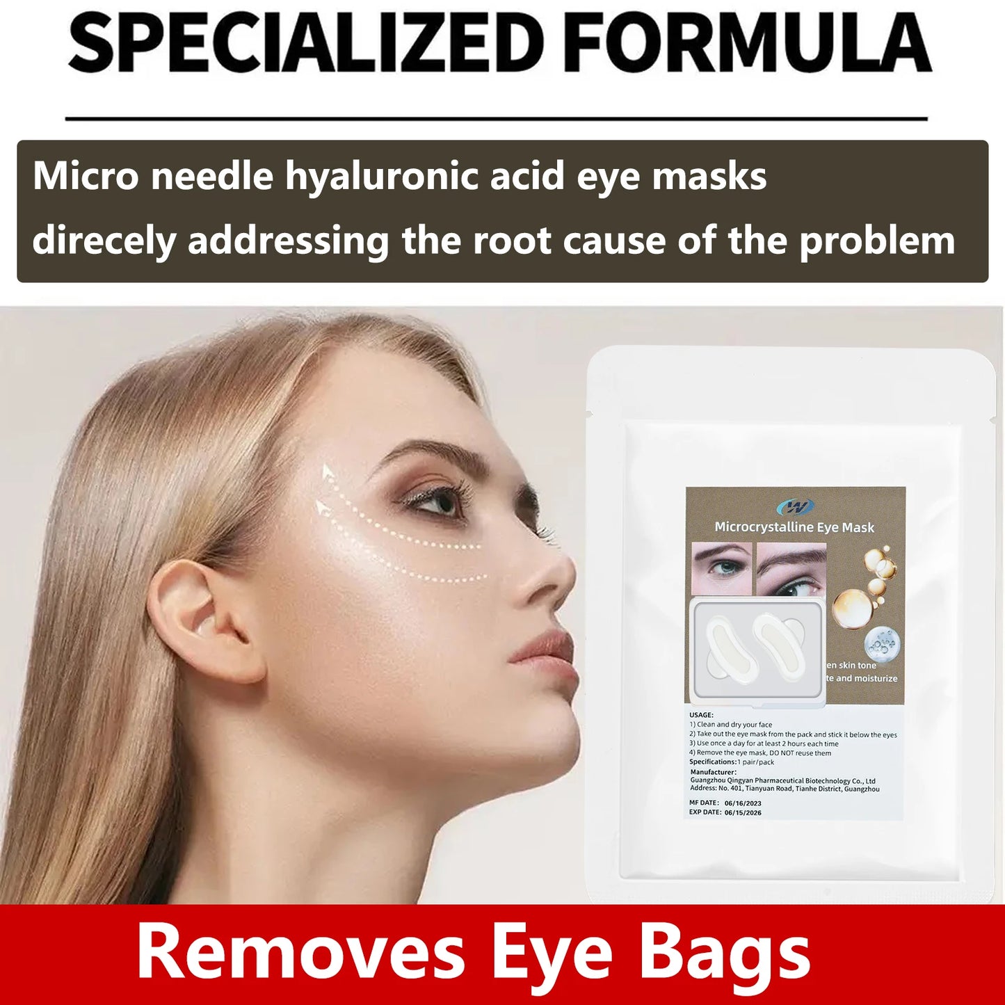 Hyaluronic Acid Micro-needle Anti-Wrinkle Mask - LIPOXI