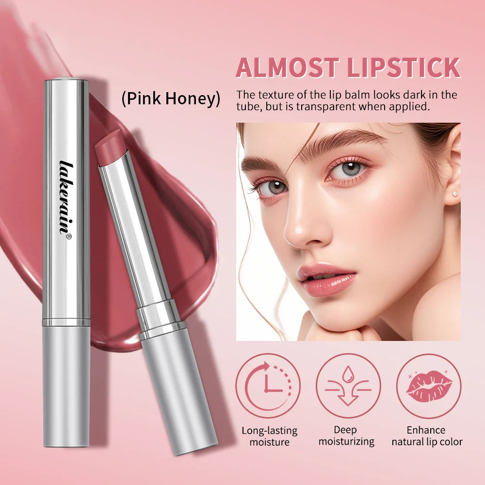 Pink Honey Almost Lipstick Tinted Lip Balm Black Honey - LIPOXI