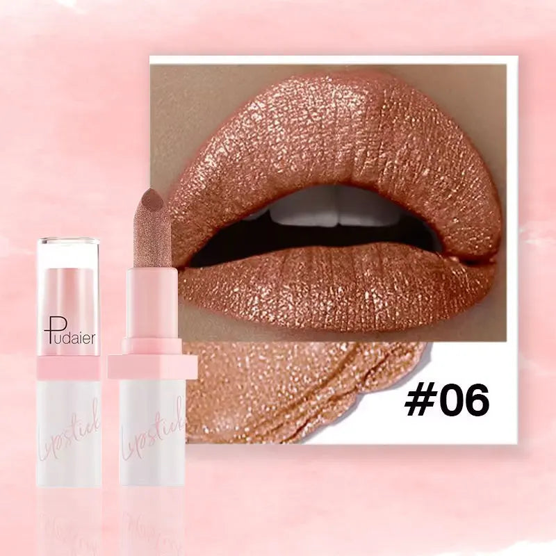 Glamour Glow Waterproof Lipstick - LIPOXI