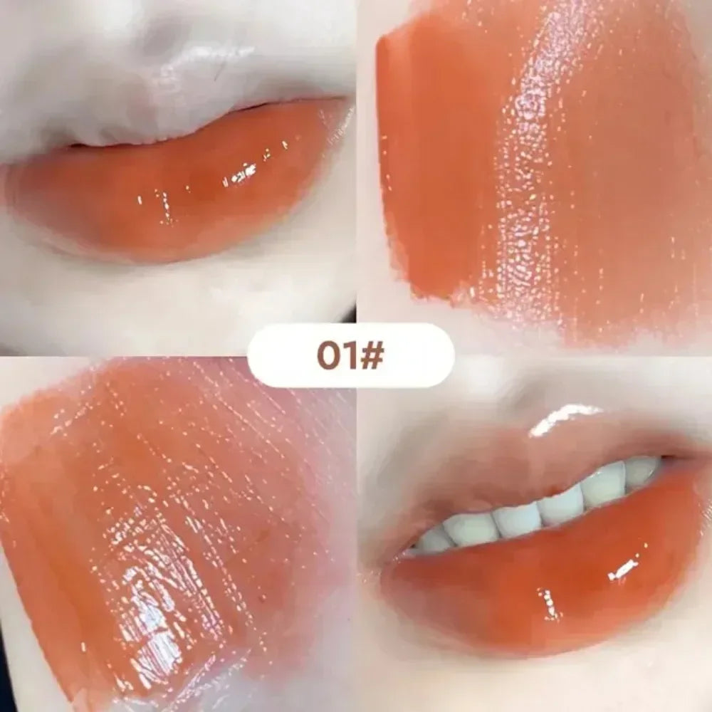 Silky Glossy Lipstick Gege Bear Pump Lips Moisture Balm - LIPOXI