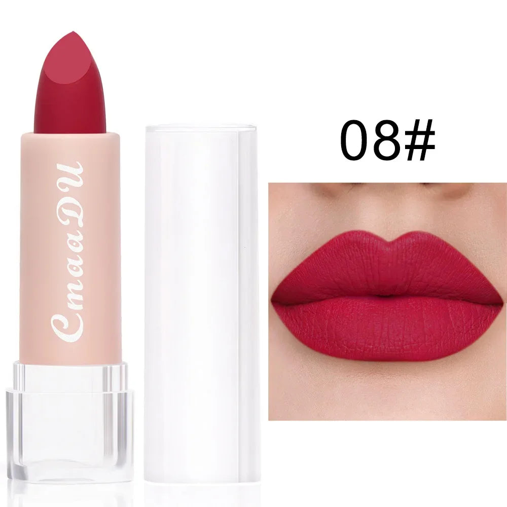 15 Colors Lipstick Matte Velvet Long Lasting Women Cosmetics - LIPOXI