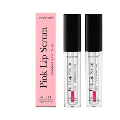 Natural Pink Serum Lips Gel Lightening Essence Balm Exfoliator - LIPOXI