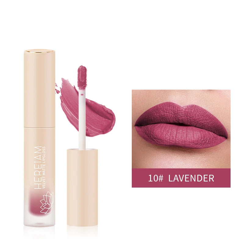 IMAGIC 12-Color Velvet Matte Lip Gloss - LIPOXI