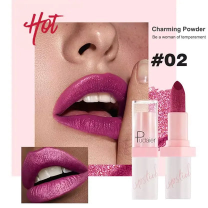 Glamour Glow Waterproof Lipstick - LIPOXI