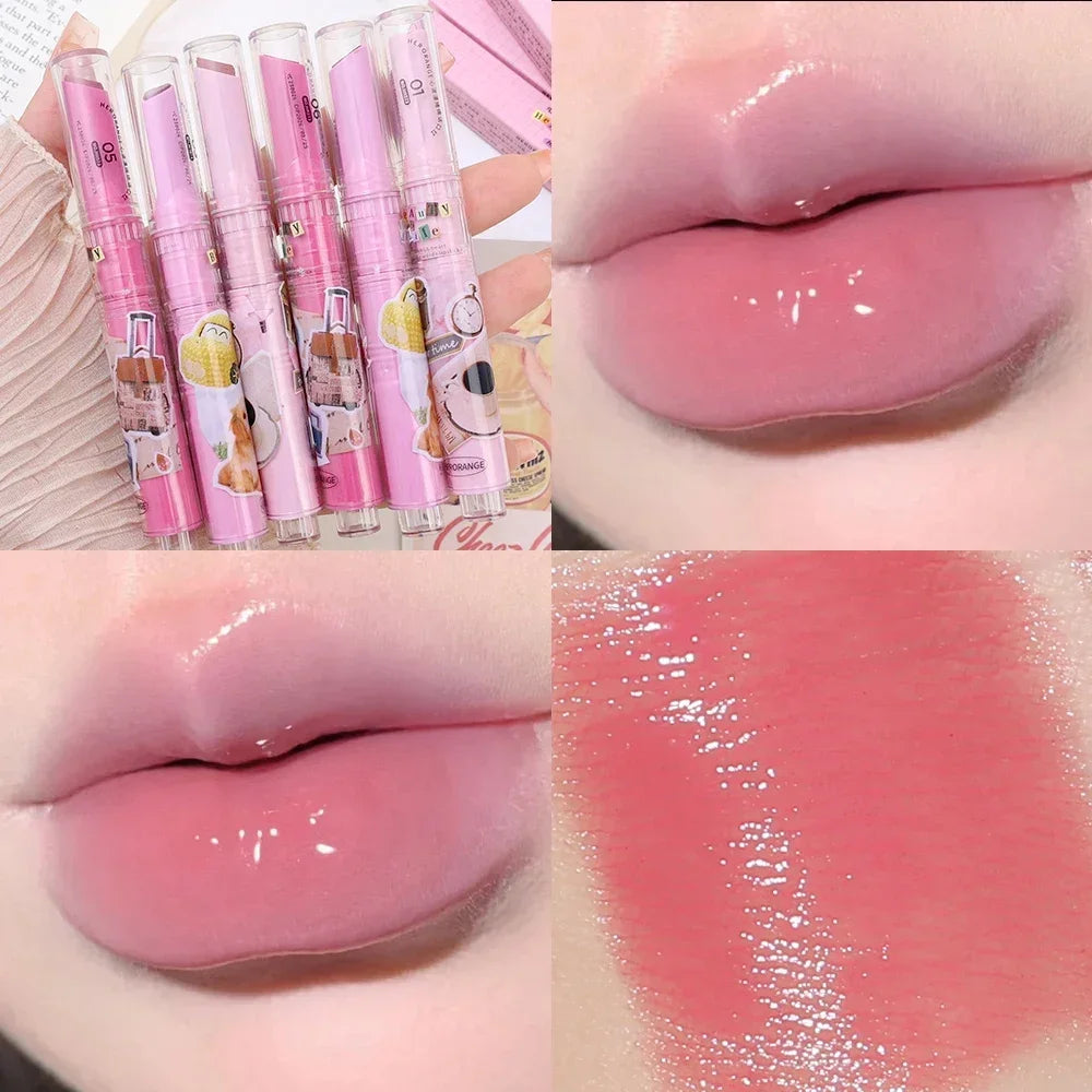 Mirror Water Solid Lip Gloss Jelly Lipstick - LIPOXI