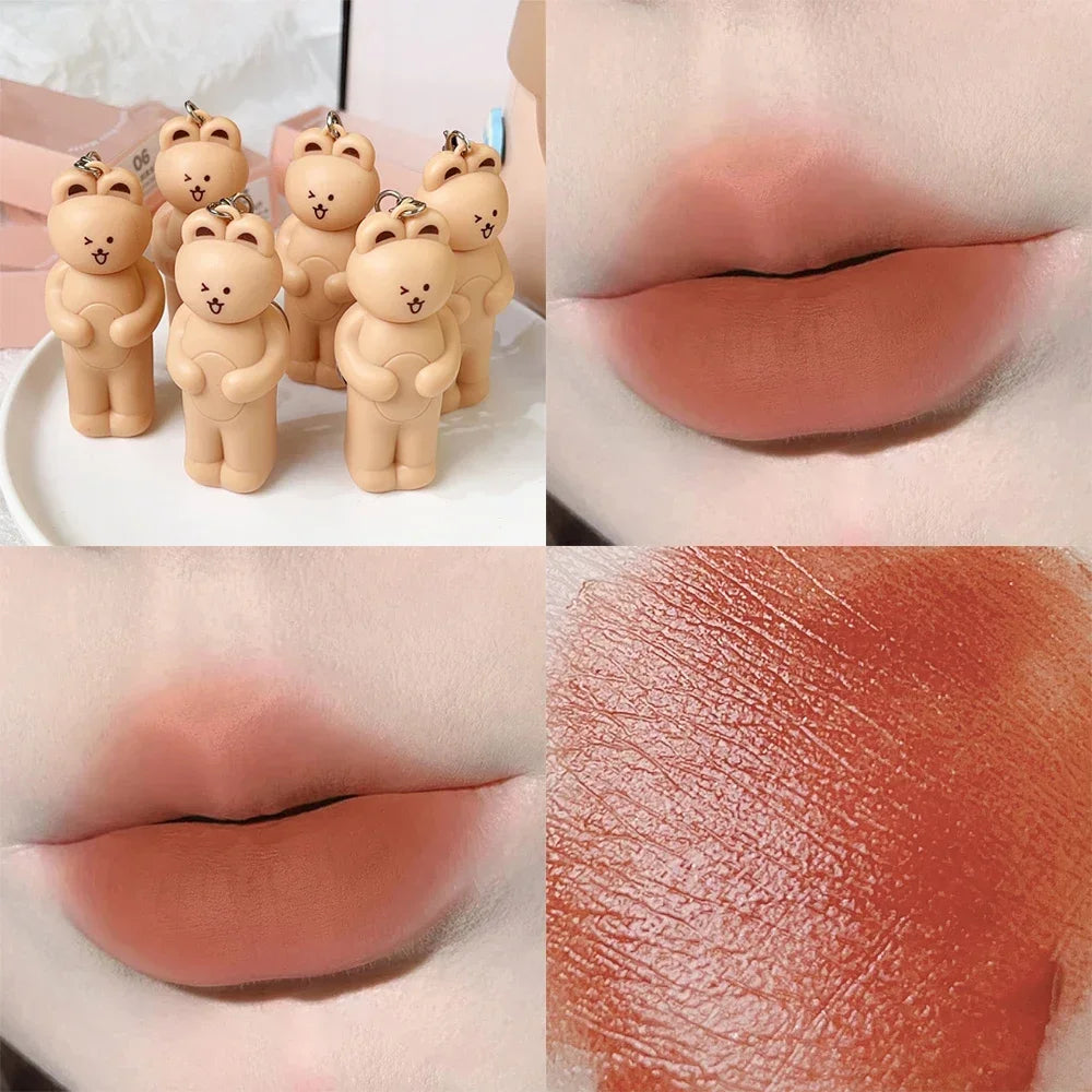 Cute Bear Lip Mud Gloss - LIPOXI