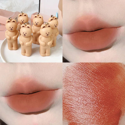 Cute Bear Lip Mud Gloss - LIPOXI