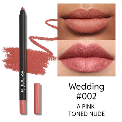 Seductive Red Waterproof Lip Liner Pencil - LIPOXI