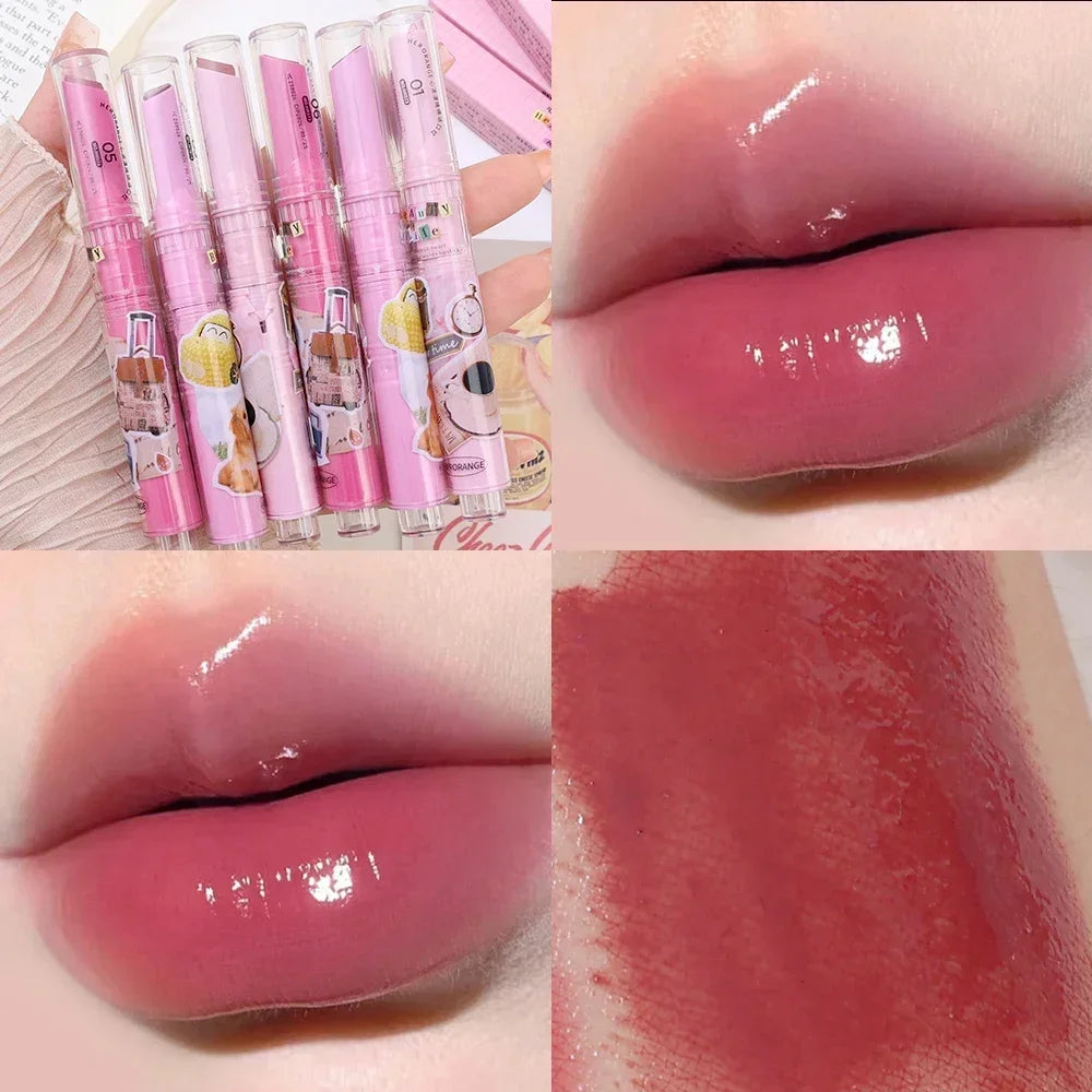 Mirror Water Solid Lip Gloss Jelly Lipstick - LIPOXI