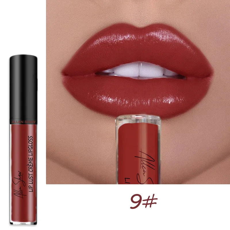 12 Colors Sexy Women Lipstick Waterproof Long Lasting Moist Lip Gloss - LIPOXI