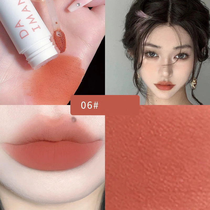 Lip Mud - Silky Peach Pink Gloss - LIPOXI