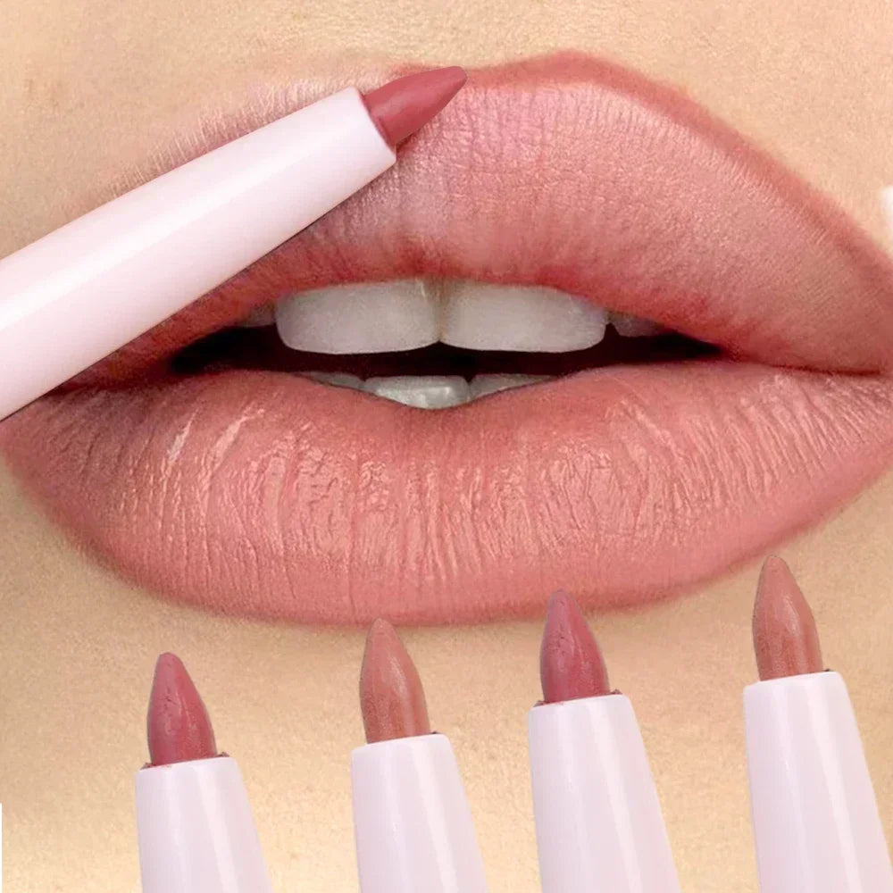 Waterproof Lip Liner Lipstick Pen Matte Velvet Lip Tint - LIPOXI