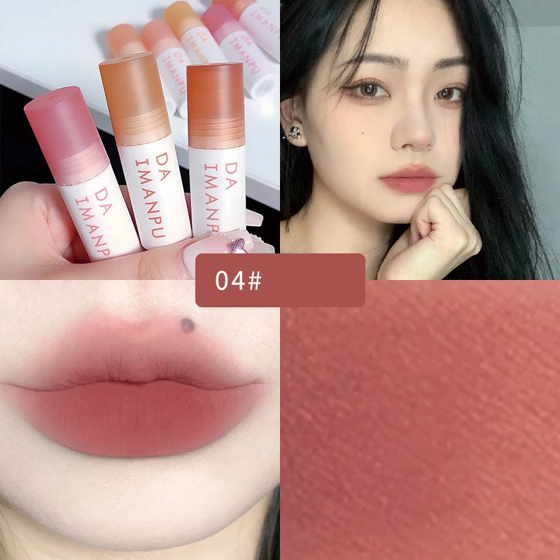 Lip Mud - Silky Peach Pink Gloss - LIPOXI