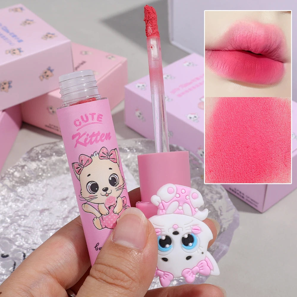 Peach Pink Waterproof Lip Gloss - LIPOXI