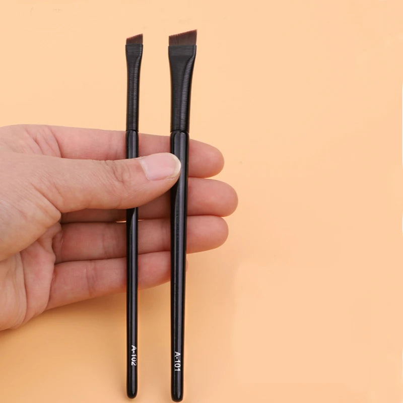 Eyebrow & Eyeliner Brushes Set - LIPOXI