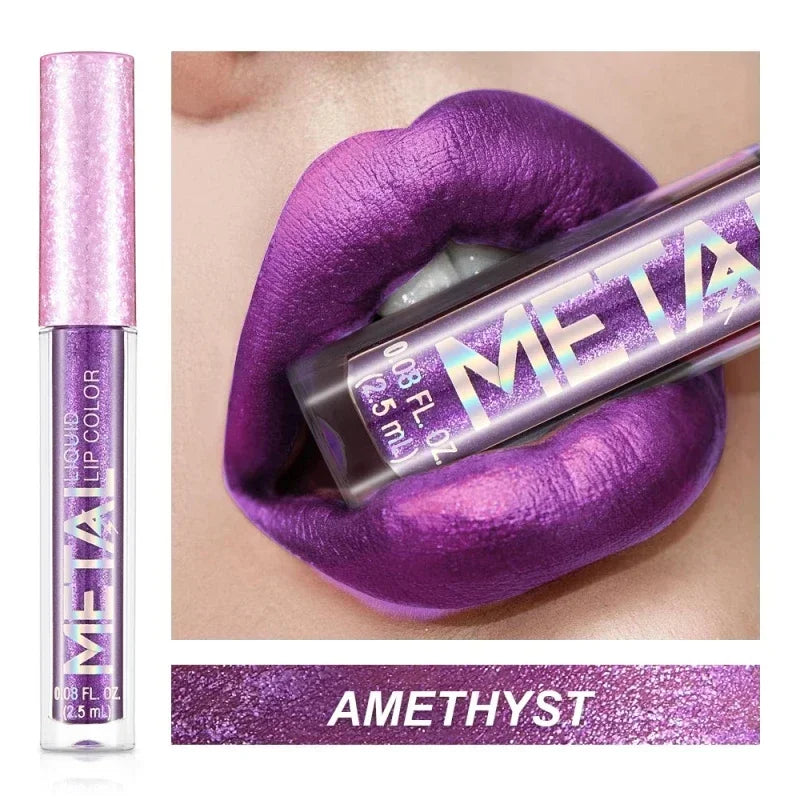 Metallic Matte Liquid Lipstick - LIPOXI