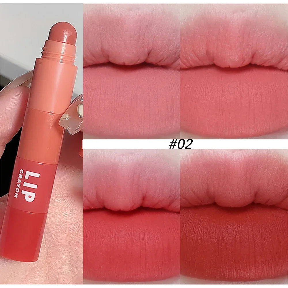 4-in-1 Waterproof Matte Lipstick & Liner Set - LIPOXI