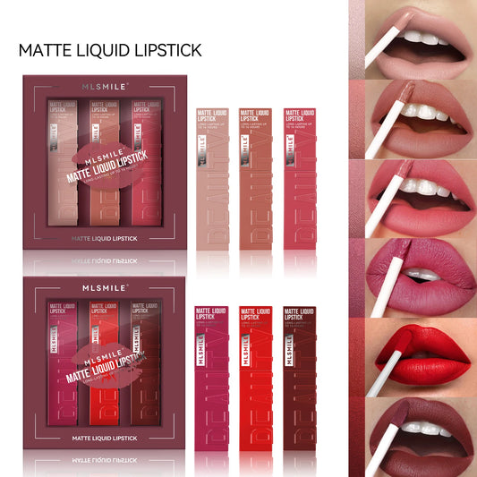 MLSMILE Super Stay Velvet Lip Gloss Liquid Matte Lipstick - LIPOXI