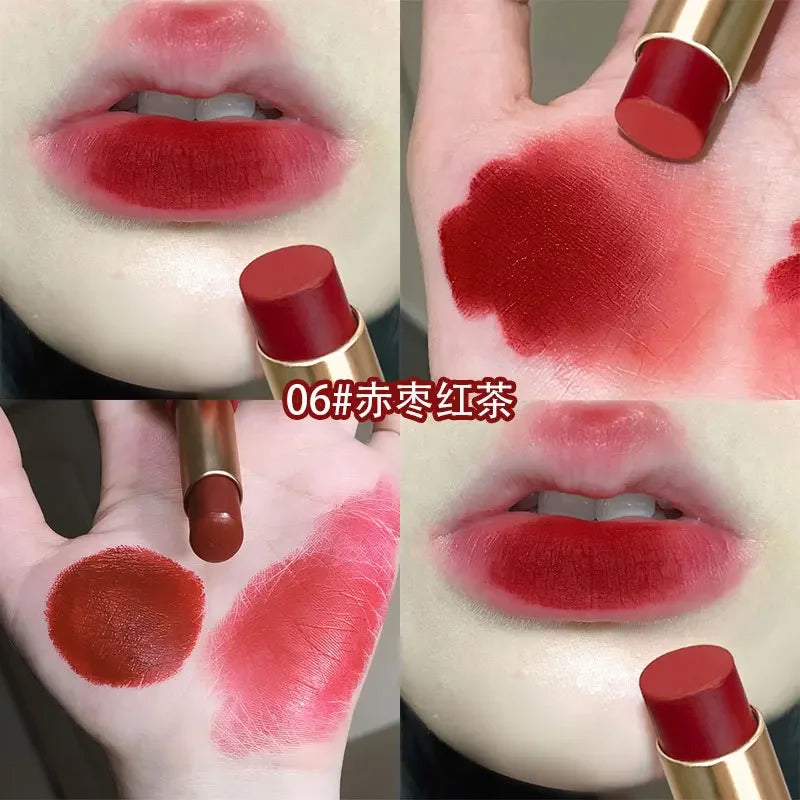 Waterproof Velvet Lipstick Easy To Wear Long-Lasting Matte - LIPOXI