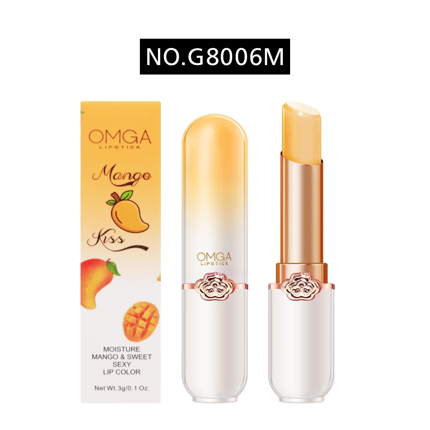 Peach Bliss Temperature-Reacting Lip Balm & Gloss - LIPOXI