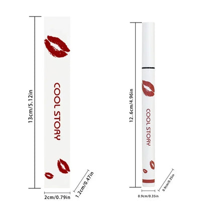 Natural Lipstick Pen Matte Soft Lip Liner Quick Drying - LIPOXI