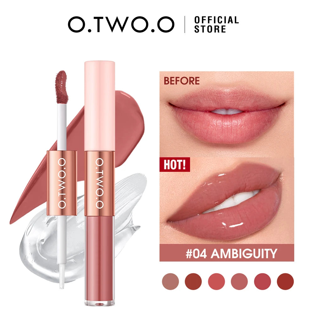 O.TWO.O Dual-Action Matte Lip Coat - LIPOXI