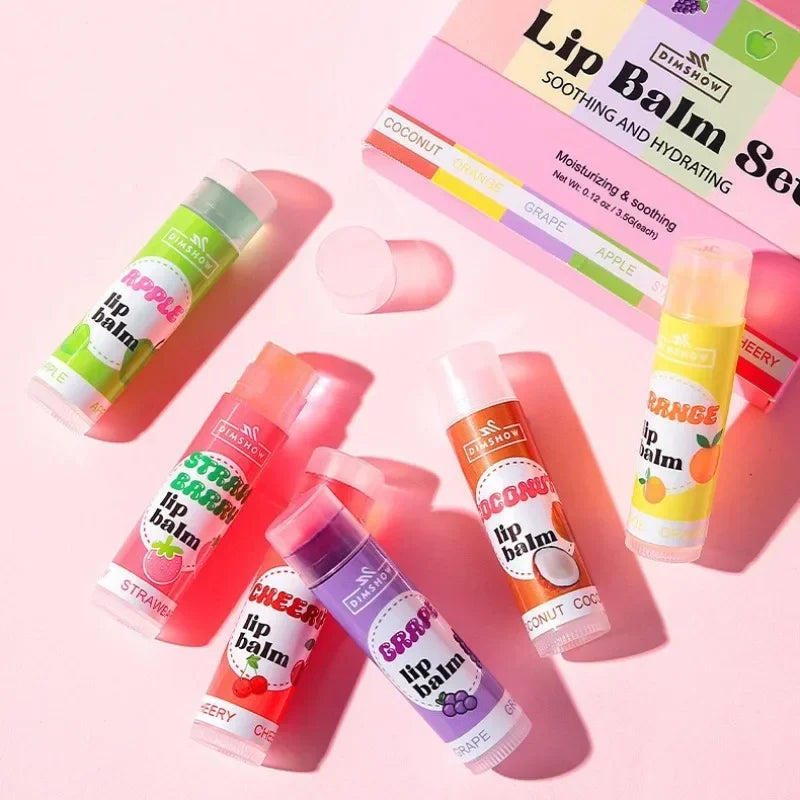 Fruity Hydrating Lip Balm Set - LIPOXI