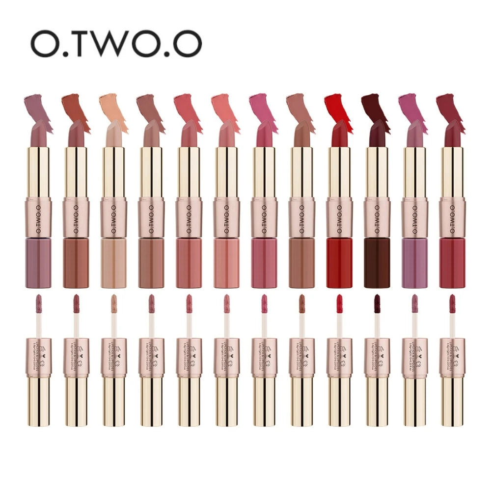 O.TWO.O Dual-Effect Lipstick - LIPOXI