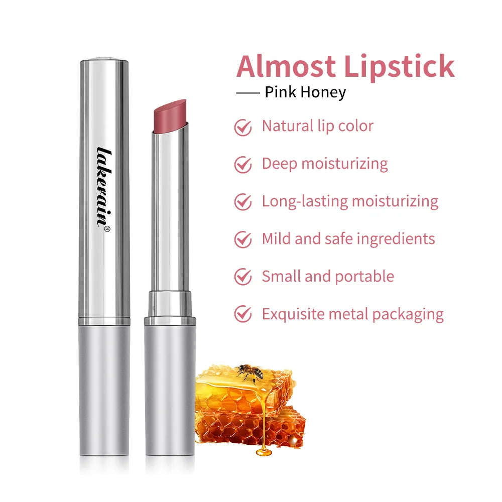 Pink Honey Almost Lipstick Tinted Lip Balm Black Honey - LIPOXI