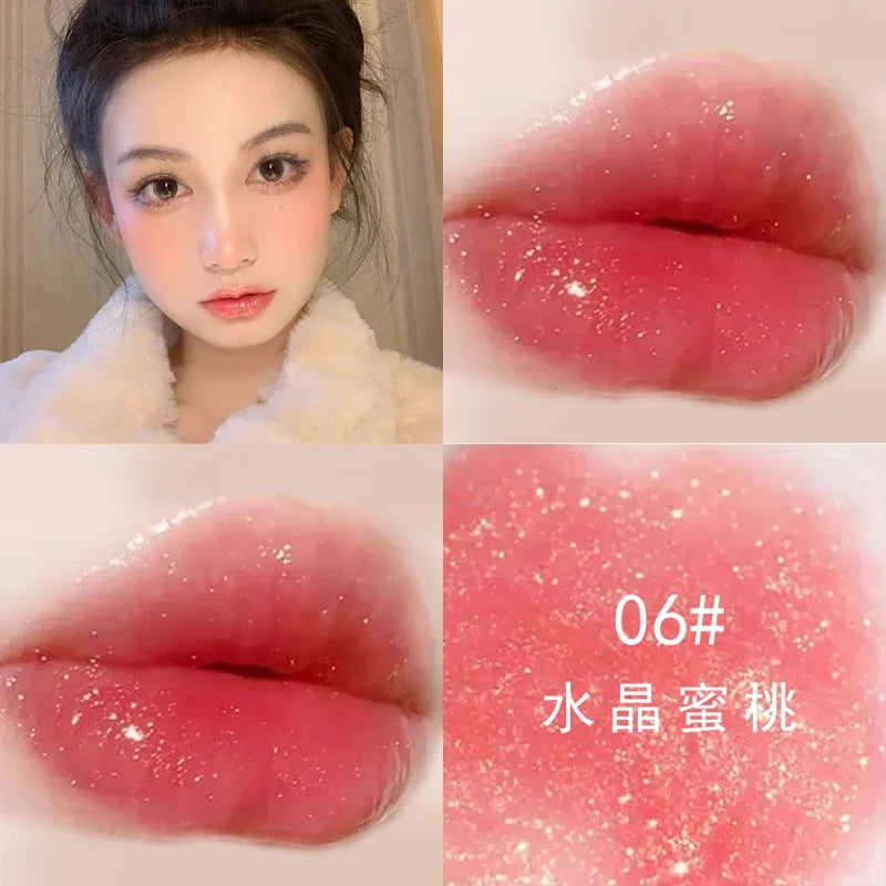 Moisturizing Glitter Lip Gloss Long Lasting Sexy Plumper - LIPOXI